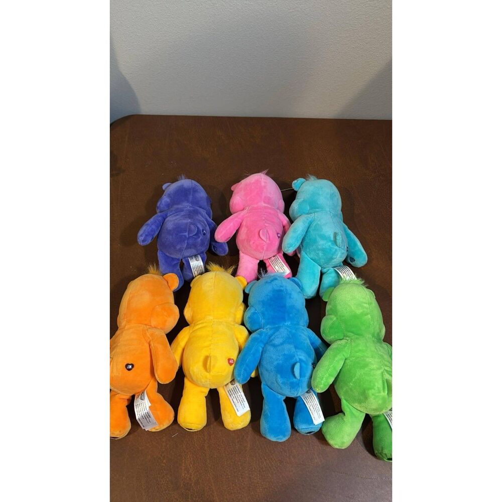 Lot of 7 Care Bears 9 inch Plush 2020 & 2021 Like New - Picture 9 of 9